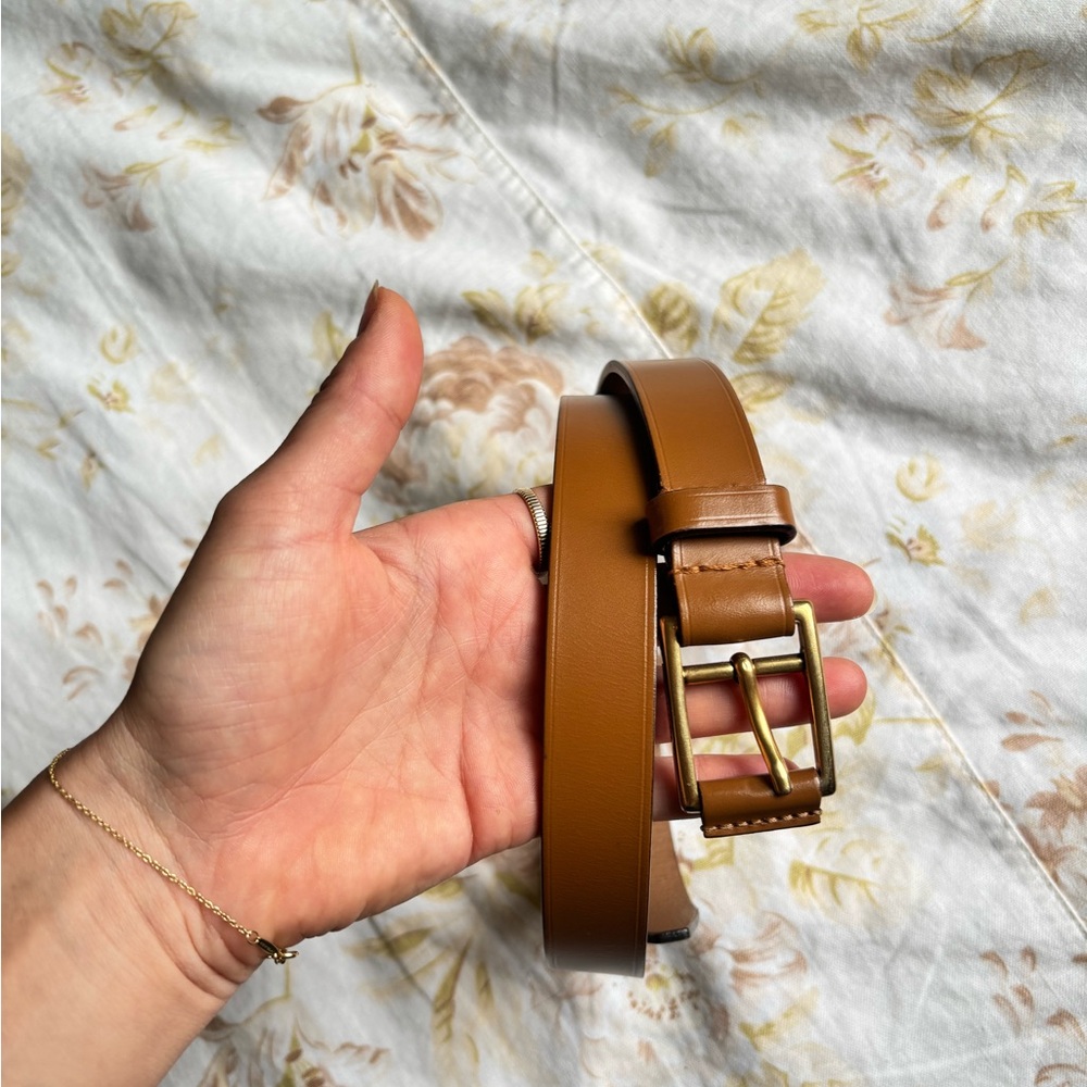 Gucci Brown Leather Belt